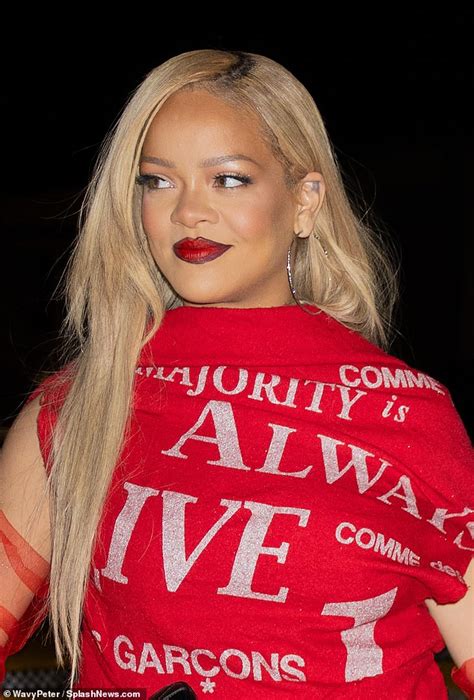 Rihanna Stuns In A Red Dress During Mother S Day Outing In Nyc With