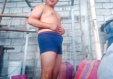 In Boxer Navy Blue On My Terrace 25 Nude Pics XHamster