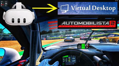 Trying Virtual Desktop With The QUEST 3 In Automobilista 2 For The