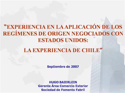 PPT EXPERIENCIA EN LA APLICACI N DE LOS REG MENES DE ORIGEN