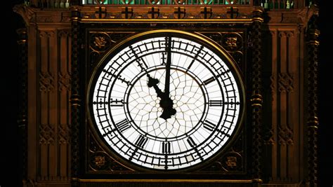 Big Ben Clock Face. 10 Minutes In 10 Seconds! Stock Footage Video 10981 ...