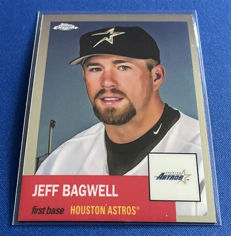 Topps Chrome Platinum Anniversary Jeff Bagwell Houston Astros