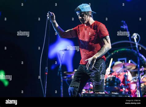 Anthony Kiedis Vocals Red Hot Chili Peppers Live In Buenos Aires Argentina Stock Photo Alamy