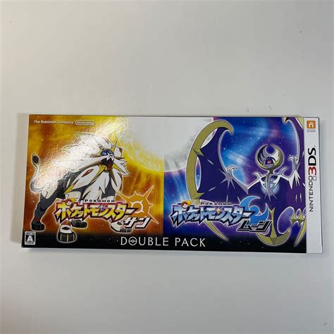 【未使用】ポケットモンスター ダブルパック ニンテンドー3ds ムーン サン 3dsの落札情報詳細 ヤフオク落札価格検索 オークフリー