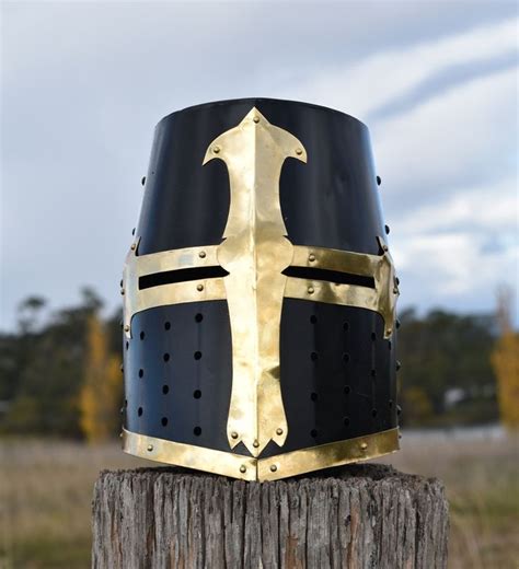 Black Crusader Helmet Crusader Helmet Dark Helmet Crusades