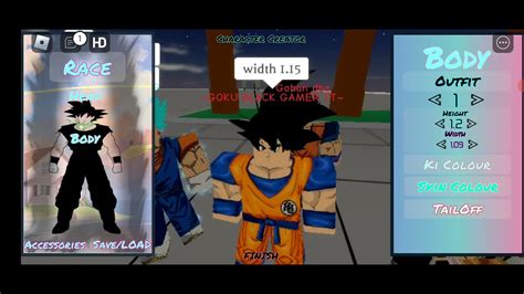 How To Make Cc Goku In Dragon Ball Azure Youtube