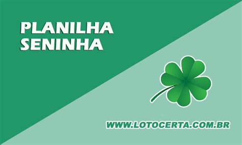 Planilha Seninha 40 Dezenas Em 15 Jogos De 30 Lotocerta