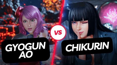 Tekken Gyogun Ao Alisa Vs Thy Chikurin Lili Aggresive Gameplay Youtube