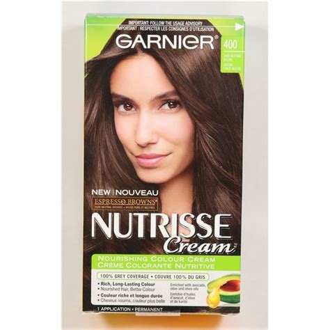 New Garnier Nutrisse Cream Hair Colour