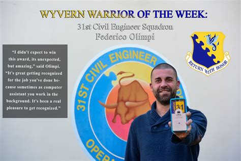 Dvids Images Wyvern Warrior Of The Week Federico Olimpi