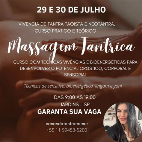 Curso De Massagem Tântrica Em São Paulo Sympla