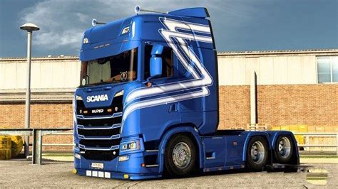 Changeable Metallic Paintjob For The Scania Ng Modhub Us