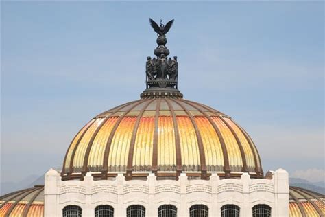 Cúpula Del Palacio De Bellas Artes México Df Yordin Flickr