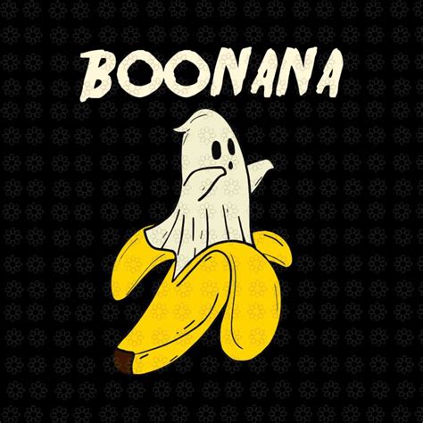 Boonana Halloween Svg, Funny Cute Banana Ghost Svg, Halloween Banana ...