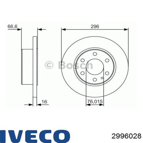 Iveco Disco De Freno Trasero