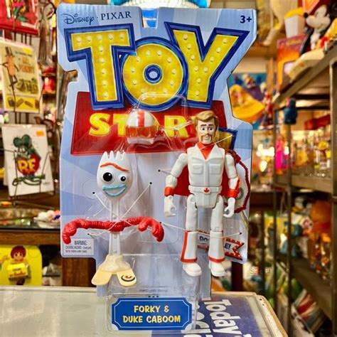 Toy Story 4 トイストーリー フォーキー And デュークカブーン Posable ベーシック フィギュア アメリカントイと雑貨の