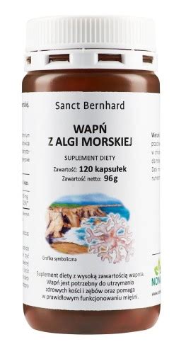 Wap Z Algi Morskiej Kapsu Ek Kr Uterhaus Sanct Bernhard Kg Dobra