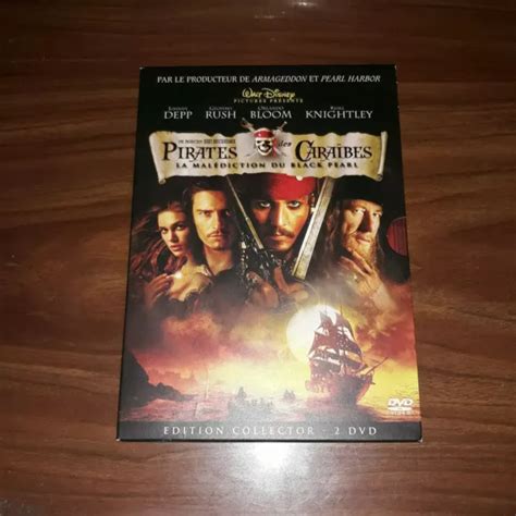 EDITION COLLECTOR 2 Dvd Pirates Des Caraibes La Malediction Du