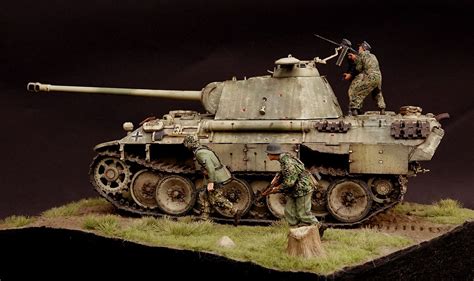 Panther Model Tanks Military Diorama German Tanks