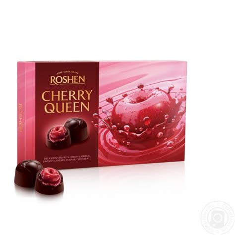Шоколадные конфеты ROSHEN Конфеты Cherry Queen - «Шоколадные конфеты ...