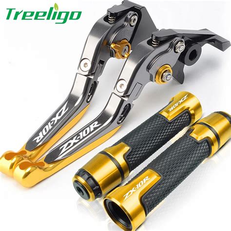 Treeligo Motocicleta Dobr Vel Guiador Alavancas De Freio Embreagem