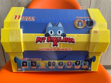 Pet Simulator X Blue Treasure Chest Ultimate Bundle Case W