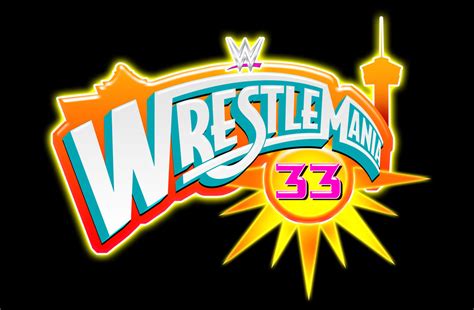 Wwe Wrestlemania 33 Logo In San Antonio Texas By Espionagedb7 On