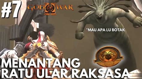 Dikagetin Ratu Ular Raksasa God Of War Indonesia Gameplay Youtube