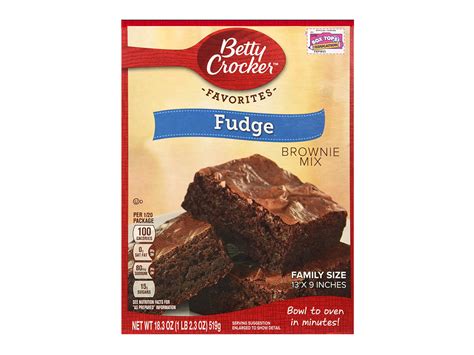 Betty Crocker Fudge Brownie Mix 183 Oz Groceries