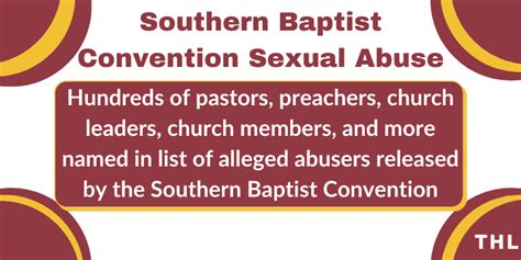 Southern Baptist Convention Lawsuit Sexual Abuse In Southern Baptist Churches