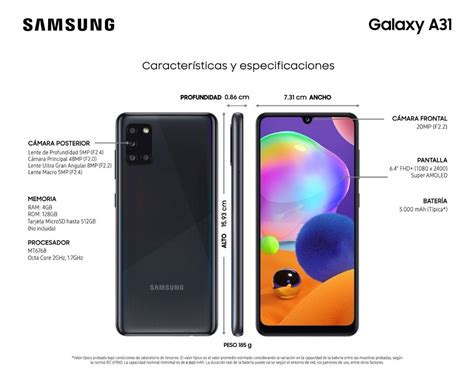 Galaxy A31- 128gb - Tienda Oficial Samsung | Mercado Libre