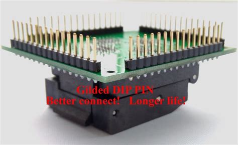 Discount TQFP64 LQFP64 QFP64 Socket Adapter IC Chip Test Burning Seat