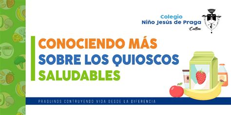 Boletín Quiosco saludable Praguino 2024 Colegio Niño Jesús de Praga