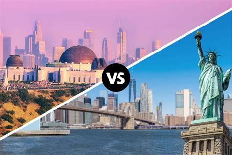 New York Vs Los Angeles A Tale Of Two Iconic American Cities Cpt