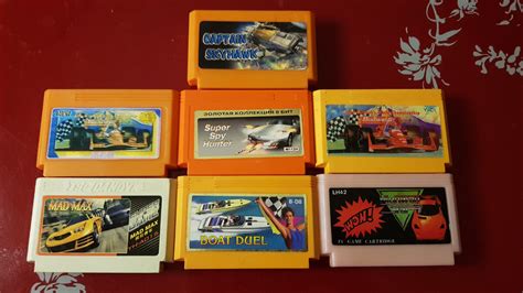Моя коллекция картриджей для Dendy (Famicom, Денди) Мой личный мини ...