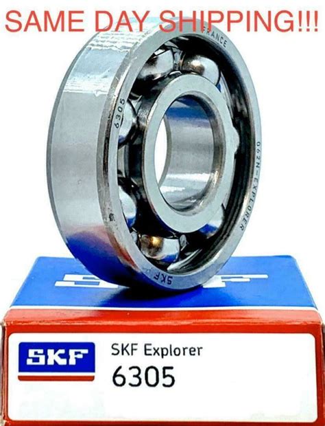 6305 SKF ATV Ball Bearing Bearings 25x62 mm ID Bore = 25 - Rodavictoria USA