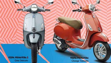 Vespa Primavera Dan Vespa Sprint Punya Warna Baru Vespa Surabaya