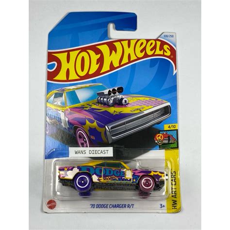 Jual Hot Wheels Dodge Charger RT Yellow Hw Art Cars Shopee Indonesia