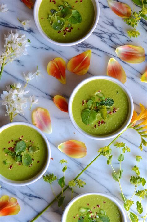 Vegan Asparagus Watercress Soup Always Order Dessert