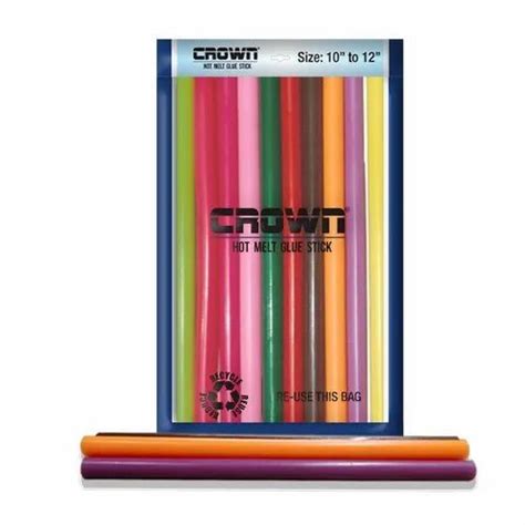 Crown Hot Melt Glue Stick Many Colours At 8 65 Piece Hot Melt Glue Sticks In Surat ID