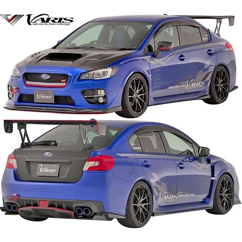 M s スバル WRX STI S4 VAB VAG A C VARIS ARISING 1 フルキット 6点 CARBON