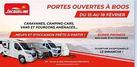 Portes Ouvertes Chez Jacqueline Camping Car Rouen Du Jeudi Au