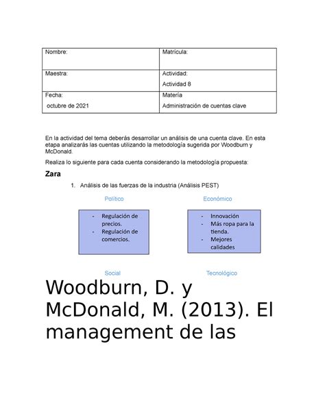 Actividad Administraci N De Cuentas Clave Nombre Matr Cula