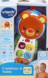 Vtech Il Telefono Di Teddy Telefono Per Bambini Interattivo Impara I