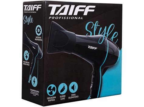 Secador De Cabelo Taiff Style 2000w 127v Topa Tudo Moveis LOJAS TOPA