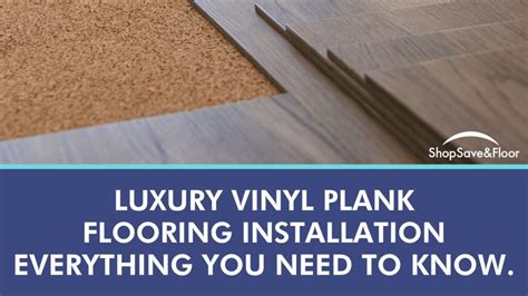 Luxury Vinyl Plank Flooring Installation: Everything You Need to Know ...