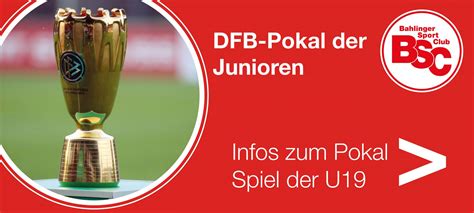 Bsc Hofft Im Dfb Pokal Spiel Gegen U Von Hansa Rostock Am Sonntag Auf