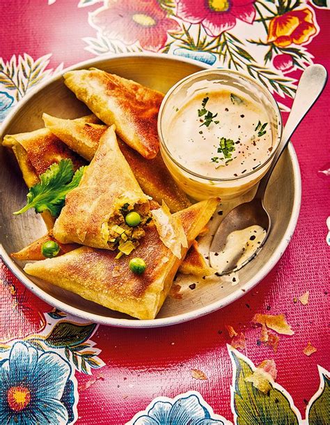 Samoussa de bœuf aux petits pois et au piment pour 4 personnes