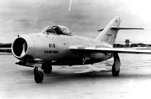 Korean War MiG-15 Communist Jet Fighter