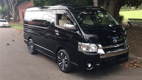 Toyota Hiace Modified Black